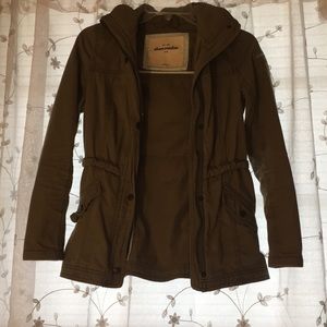 Green army jacket